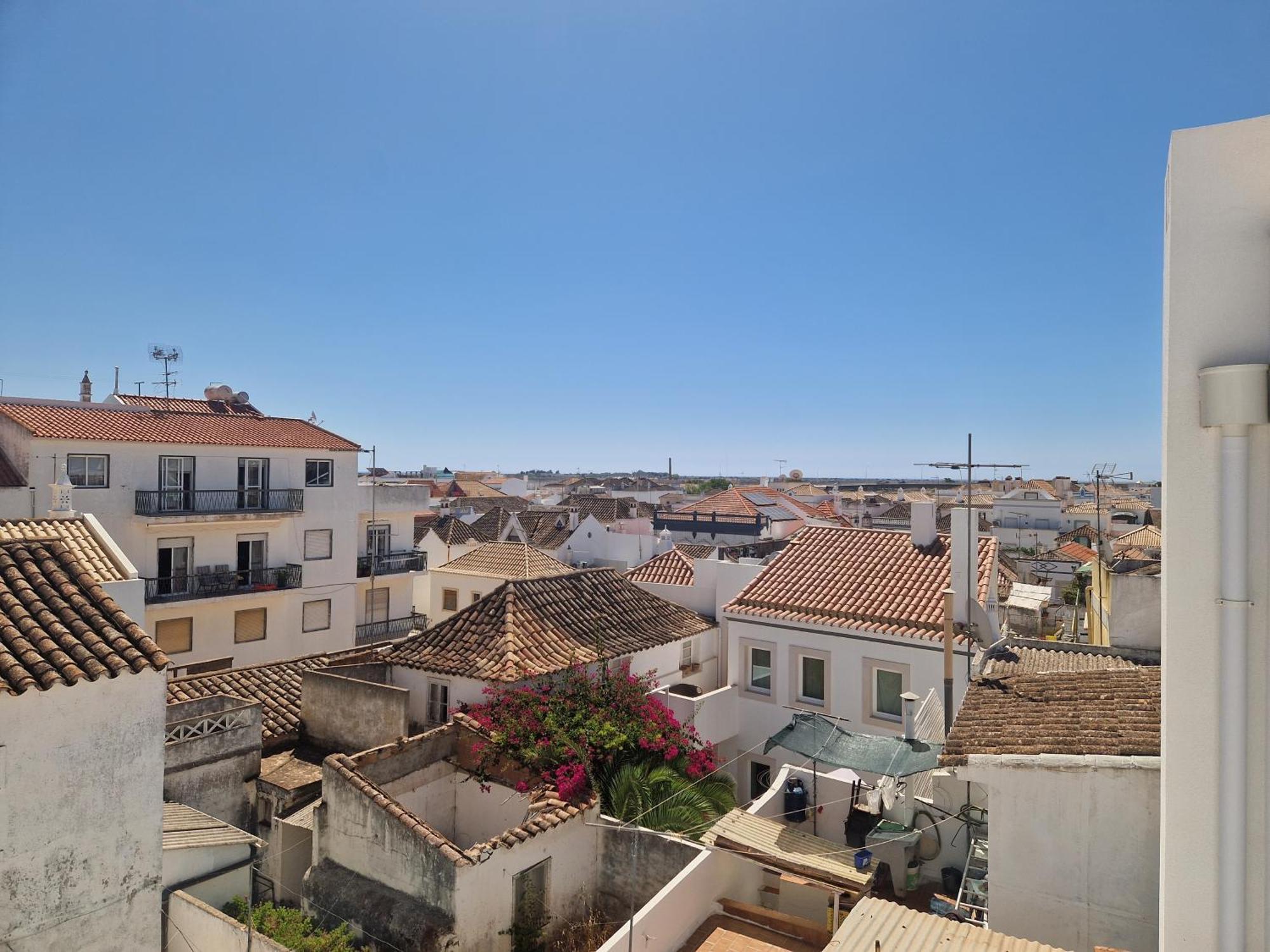 House With Private Roof Terrace In Centre Villa Tavira Bagian luar foto